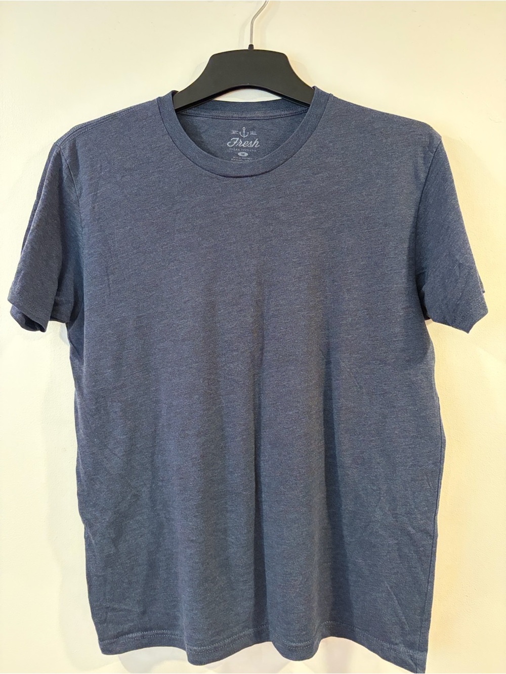 Men's Short Sleeve Tees - Navy, Denim Blue, and Dark Blue Triple Pack
